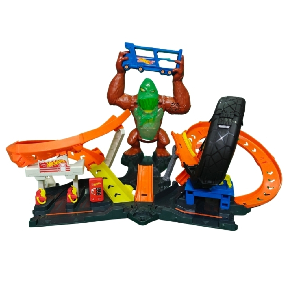 Hot Wheels Toxic Gorilla Slam Set
